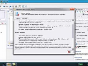 Rapidminer 5.0 Video Tutorial #5 - Genetic Optimization Part 2