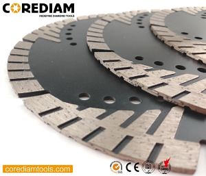 [Hot Item] Fast Cutting Speed Diamond Stone Saw Blade with Turbo Segments/Diamond Tools