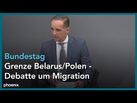 Debatte um Ordnung, Steuerung und Begrenzung von Migration im Bundestag am 11.11.2021