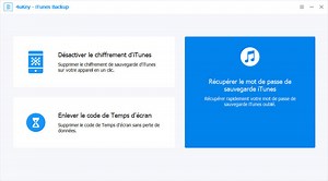 Tenorshare 4uKey - iTunes Backup : Comment retrouver le mot de passe de sauvegarde iTunes