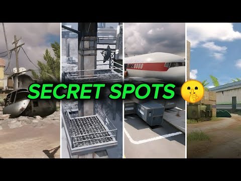 spots you didn't know existe in codm😱🤫 |best sniper hiding spots