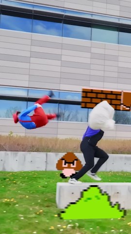 Mario Bros in Real Life