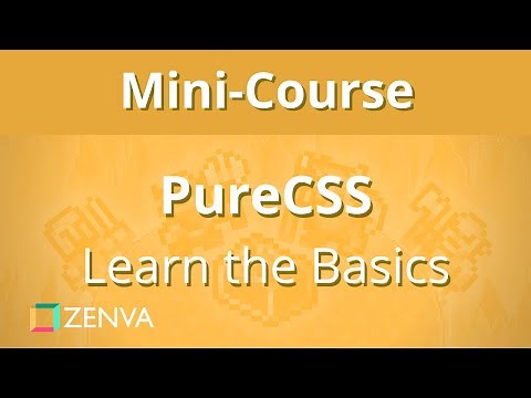 MINI-COURSE - Learn the PureCSS Basics - Web Tutorial