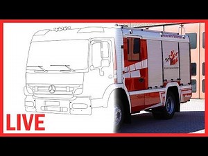 Wir ZEICHNEN ein FEUERWEHRAUTO für das LEITSTELLENSPIEL 🔴 LIVE