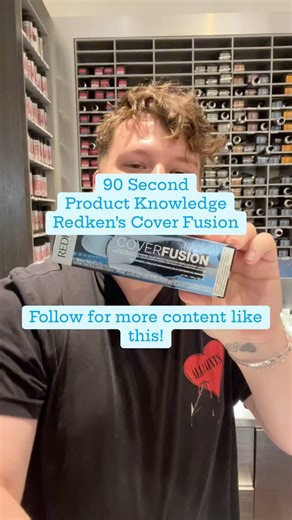 Cover Fusion is a mainstay for gray coverage in the industry! Reasons why I love it: -100% gray coverage for all colors -Has conditioners built in to smooth out wirey gray hairs. -Dimensional gray coverage! (Sometimes the hair looks like it’s highlighted!) -Low ammonia means low odor! #redkencolor #coverfusion #hairstylist | Blake Reed Evans Pro
