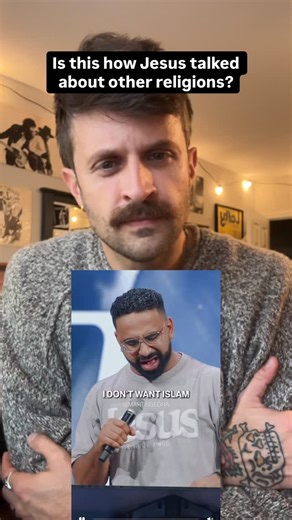 Brian Recker on Instagram: "Jesus never condemned other religions, but he did condemn the way that his own religion was used and abused by the powerful, to exclude people and gate-keep god. If Christian proclamation looks like division, othering, and cultural superiority, you can be sure that it is not the gospel being proclaimed. I’m not sure what this pastors ethnic background is, but he is preaching a gospel of whiteness. A vision for the world that not only centers European norms but believe