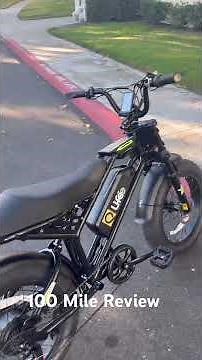 Q Life spark 100 mile review #ebike #electric #automobile