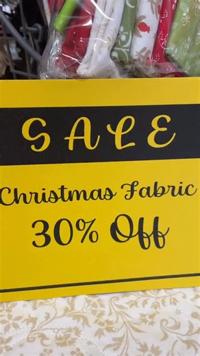 🎅✨ CHRISTMAS FABRIC SALE ✨🎅 🧵 30% OFF ALL Christmas fabric Sleigh your stash, finish those holiday projects, or plan ahead for next year 🎄 👉 While supplies last! #pineneedlesutah #christmasfabricsale #salesalesale | Pine Needles Utah