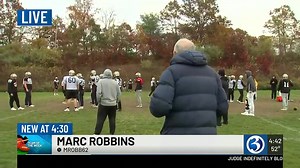 6.5K views · 16 reactions | This week's Torrington Savings Bank 'Team of the Week' is...  Channel 3's Marc Robbins visited practice to honor the Hawks of Woodland Regional High in Beacon Falls! | WFSB - Channel 3 Eyewitness News | Facebook