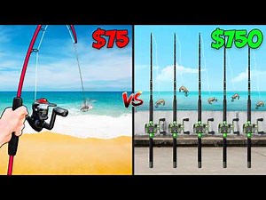 $75 vs $750 Saltwater Budget Fishing Challenge