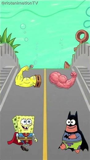 Superheroes SpongeBob X Patrick Race
