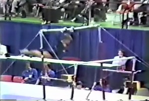 261K views · 1.9K reactions | Flashback: 1985 World Championships - Andrea Owoc (CAN) UB 9.700 Front tuck mount, hindorff (rare at the time) and layout comaneci dismount! @gymcan1 | International Gymnast Magazine | Facebook