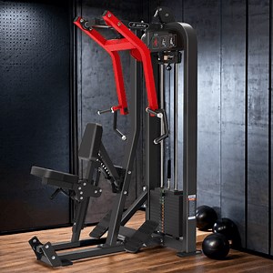 [Hot Item] Body Building Sport Equipment Training Gym Fitness Exercise Machine Incline Level Row, Lat Pull Down/ Seated Low Row Fitness Machine Seated Row