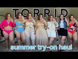 TORRID SUMMER HAUL ☀️👙CUTE SETS, SWIM SUITS, & MORE!