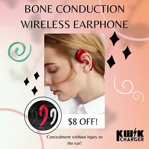 This earphone allows the user to be fully aware of their surroundings while listening to HD quality sound. Engineered with ergonomic design and noise cancellation feature for your convenient listening experience. Use code KC_MUSIC. bit.ly/3KjaqpU | Kwik Charger - Charge Your iPhone 2X Faster | Facebook