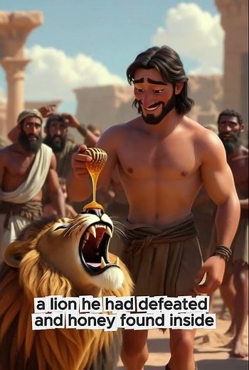 Samson’s Riddle at the Feast.