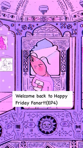 Happy Friday fanart Ep 4😭💕 #oc #animation