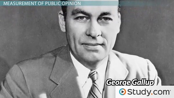 The Measurement of Public Opinion