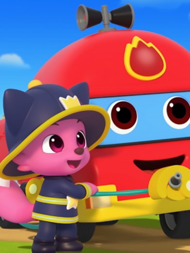 Let's put out the fire! 🚒🔥 #toycar #firetruck #Pinkfong #animation #education