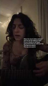 Short term memory loss acoustic- original song #singersongwriter #music #originalmusic