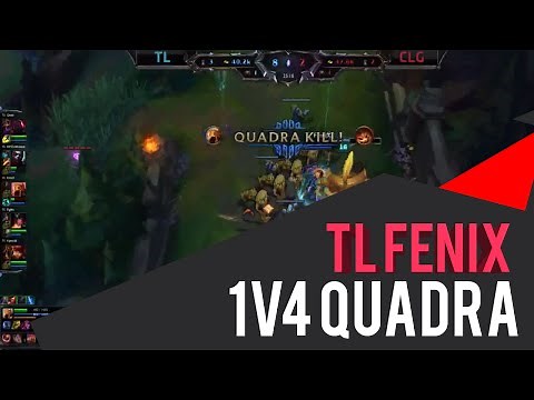 TL Fenix INSANE Azir Quadra Kill
