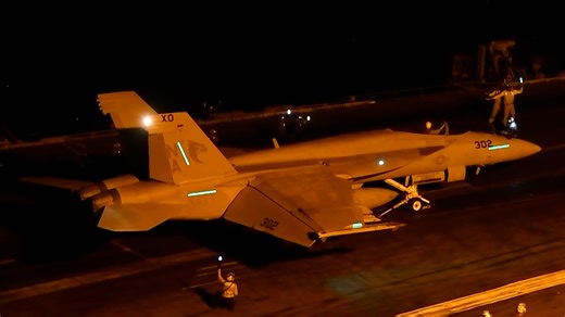 US Navy Night Flight Operations