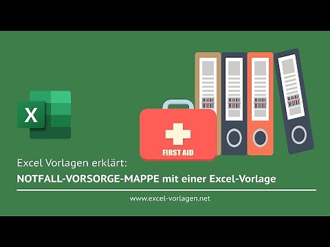 🆘 Create an emergency folder with Excel – Safely organize important documents!
