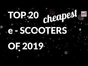 Top 20 Cheapest Electric Scooters in India: Starting Price Rs 37,000