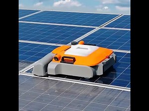 Fully Automatic Solar Panel Photovoltaic Cleaning Machine intelligent anti-skid anti-drop technology