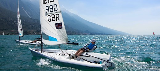 RS Aero - Racing Sailboats single hander with 3 rig size options.