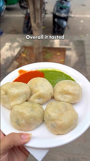 Whatt??!! 85 rupees, only 5 momo!Checking the hype | Most popular Momo in Bengaluru#bangalore #food