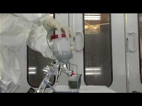 Handwerker- Lackierpistole concept AZ3 HTE P.A.S. mit Fließdruck (Marke AirGunsa)