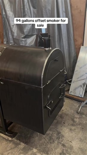 Really excited with our new concept! This is a beautiful 94 gallon offset with an integrated, insulated pizza oven! Damper inside to re-direct all the heat up and into the oven Or leave it closed and operate as a traditional offset smoker. We did this one on skids, but it will come standard with our usual 8