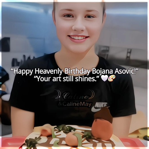 “Happy Heavenly 15th Birthday, Bojana Asovic, your art still shines.” 🤍🎨(May 28, 2026) #edit #shorts