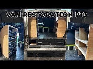 Van Restoration - Van Racking + Van vault install PART 3