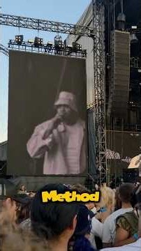 Wu Tang Clan - Method Man live