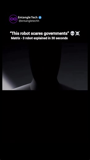 “EntangleTech” 🤖 on Instagram: "CHINA JUST BUILT A ROBOT DOG THAT CAN GO PLACES HUMANS CAN’T—AND IT COSTS LESS THAN A CAR. Meet Matrix-3, a next-generation quadruped robot designed for the jobs nobody wants: inspecting factories, patrolling dangerous areas, navigating disaster zones, and working in environments that would kill a human. This isn’t a toy. It’s built with high-torque motors for rough terrain, advanced balance control so it doesn’t fall, LiDAR and vision sensors to see its surround