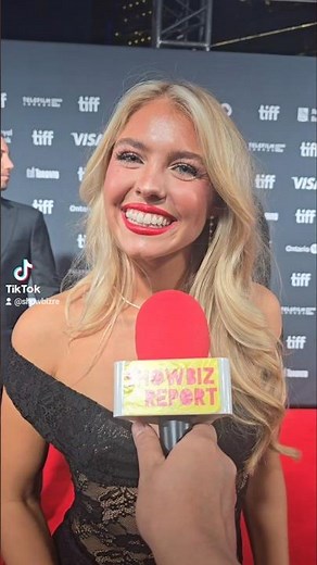 EXCLU! Just One Question with Sophea Pennington at #TIFF24 for 'The Deb'. #TIFF