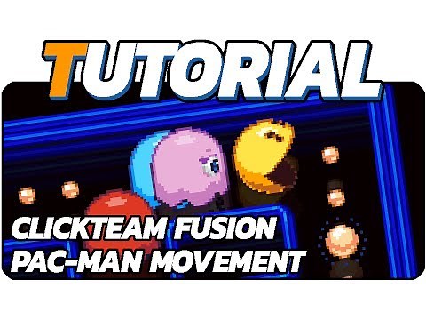 Clickteam Fusion 2.5 - Pac Man Style Movement Tutorial