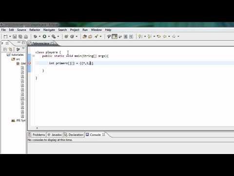 Tutoriales Java - 32 Arreglos Multidimensionales