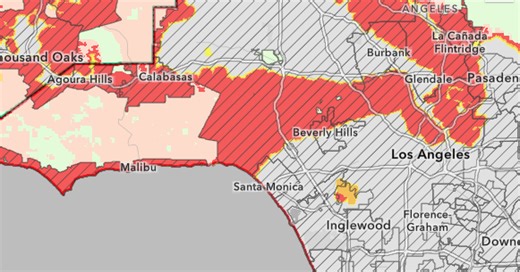New Cal Fire maps show wildfire risk for millions of Southern Californians