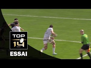 TOP 14 ‐ Essai Gerbrandt GROBLER (R92) – Racing 92-La Rochelle – J20 – Saison 2016/2017