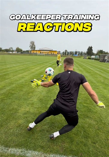 Goalkeeper reaction training @FORZA SPORTS 🧤 #reactions #findyourforza #goalkeepertraining #keeper