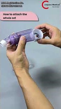 Product Demo for The Philips Respironics Optichamber Diamond - from Compass Mediacl Sdn Bhd