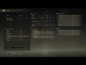 Rivers of Blood Bleed build, level 50, 100, 150 stat guide