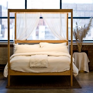 CozyPure® Luxury Hotel Collection -Organic Mattress plus Natural Latex Topper, Wool Comforter, Pillows & Organic Cotton Linens