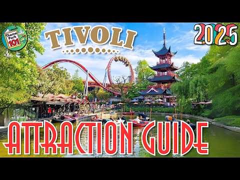 Tivoli Gardens RIDES & ATTRACTIONS - Incredible Historic Theme Park in Copenhagen, DENMARK - 2025