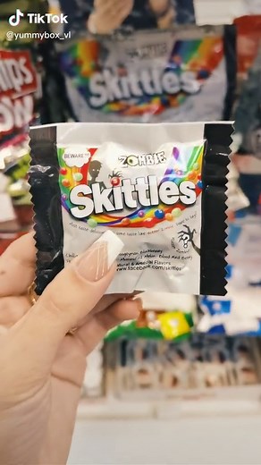 Skittles Zombie Themed Candy Review and Unboxing