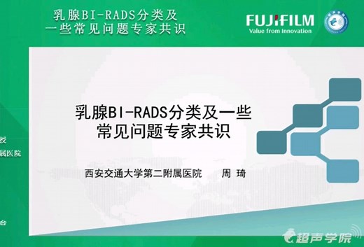 乳腺BI-RADS分类及一些常见问题专家共识 周琦教授