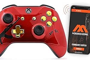 AK-47 Smart Rapid Fire Custom Modded Controller for Xbox One S Mods FPS Games and More. Control and Simply Adjust Your mods via Your Phone!
